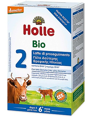 Holle Latte di Proseguimento in Polvere Bio 2 - Dopo 6 mesi Latte In Polvere Bio