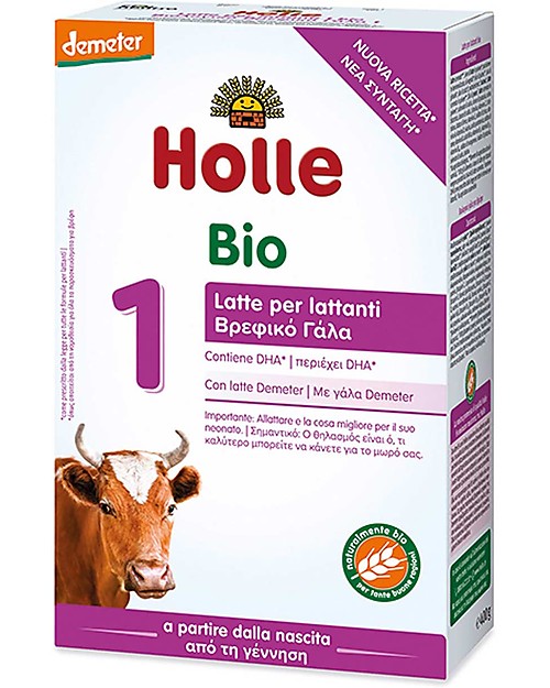 Holle Latte per Lattanti in Polvere Bio 1 - Dalla nascita Latte in Polvere