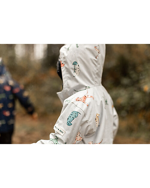 Holly & Beau Giacca Impermeabile Cambia Colore - Dalmata - Extra Morbido e Traspirante Impermeabili