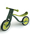 Hoppop Motta, Lime - Bicicletta Senza Pedali in Legno - Divertente e Confortevole! Biciclette senza Pedali