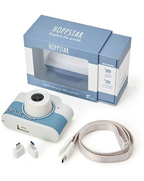 Hoppstar Macchina Fotografica Expert - Blu - 40MP - dai 3 Anni Macchine Fotografiche