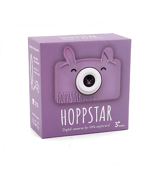 Hoppstar Macchina Fotografica Rookie - Blossom - 30MP - dai 3 anni! Macchine Fotografiche