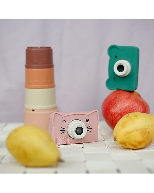 Hoppstar Macchina Fotografica Rookie - Rosa - 30MP - dai 3 anni! Macchine Fotografiche