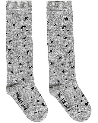 House of Jamie Calzini Lunghi - Little Stars - Cotone Elasticizzato Calzini