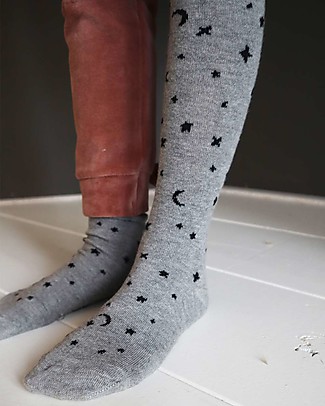 House of Jamie Calzini Lunghi - Little Stars - Cotone Elasticizzato Calzini