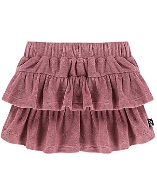House of Jamie Gonna con Volant - Rosa Orchidea - Spugna di cotone bio Gonne