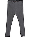 House of Jamie Leggings Bimba a Coste, Granito (1-4 anni) - Cotone Bio Elasticizzato Leggings