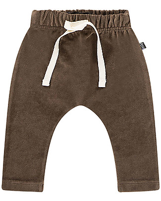 House of Jamie Pantaloni Baby - Cioccolato - Velluto di Cotone Pantaloni Lunghi
