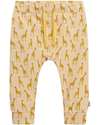 Hust&Claire Leggings a Righe Levi - paglia - Cotone bio elasticizzato Leggings