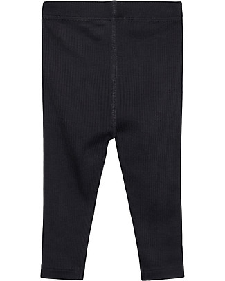 Hust&Claire Leggings Lee, Grigio Melange - Misto Lana e Viscosa di Bambù Leggings