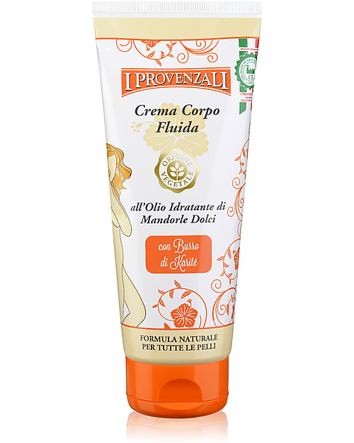 I Provenzali Crema Corpo Fluida all’Olio Idratante di Mandorle Dolci, 200 ml Creme e Olii