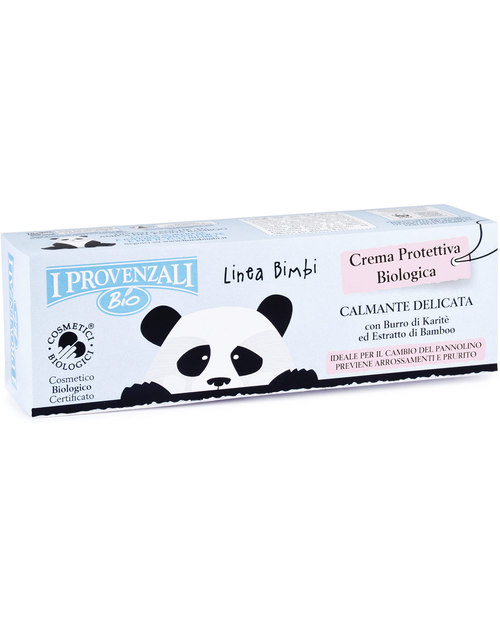 I Provenzali Crema Protettiva Cambio Biologico - Burro di Karité ed Estratto di Bambù - Crema Cambio Pannolino