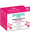 I Provenzali Crema Viso 24H Nutriente, Linea Biologica Rosa Mosqueta, 50 ml - Pelli secche, mature Creme Viso