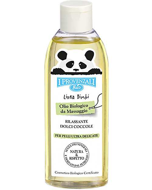 I Provenzali Olio da Massaggio Baby Biologico - 150 ml Creme ed Olii Baby