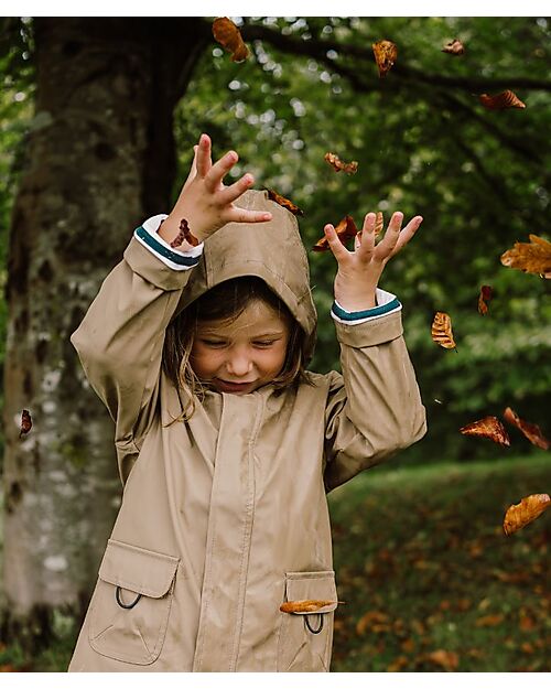 Igor Giacca Impermeabile Euri - Talpa - Chiusura Zip e Velcro Impermeabili