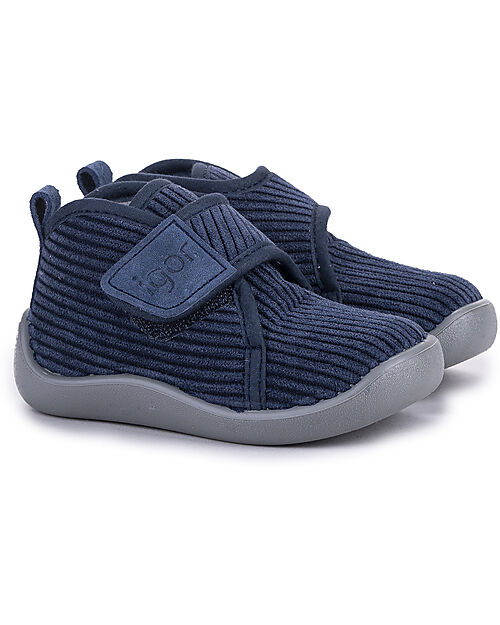 Igor Pantofole Comfi Pana - Blu - Perfette in Casa o all'Asilo! Pantofole