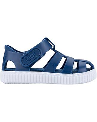 Igor Sandali in Velcro - Nico - Marino - Suola Rinforzata - Fatti in Spagna Sandali