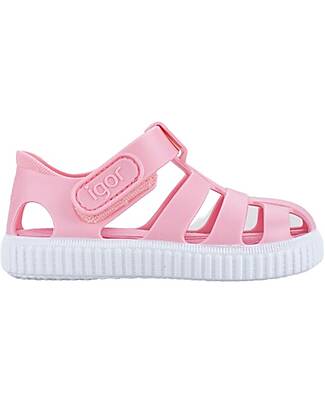 Igor Sandali in Velcro - Nico - Rosa - Suola Rinforzata - Fatti in Spagna Sandali