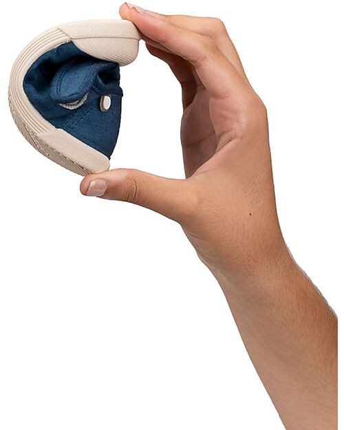Igor Sneakers in Tela Lona - Pepito Marino - Chiusura con Velcro Sneakers