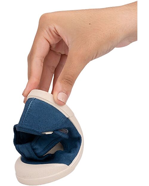 Igor Sneakers in Tela Lona - Pepito Marino - Chiusura con Velcro Sneakers