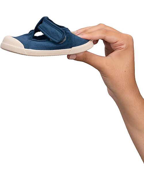 Igor Sneakers in Tela Lona - Pepito Marino - Chiusura con Velcro Sneakers