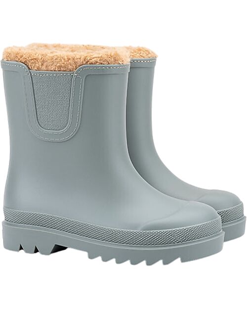 Igor Stivali da Pioggia Tokio Borreguito - Verde - Calda Imbottitura Interna! Stivali Pioggia