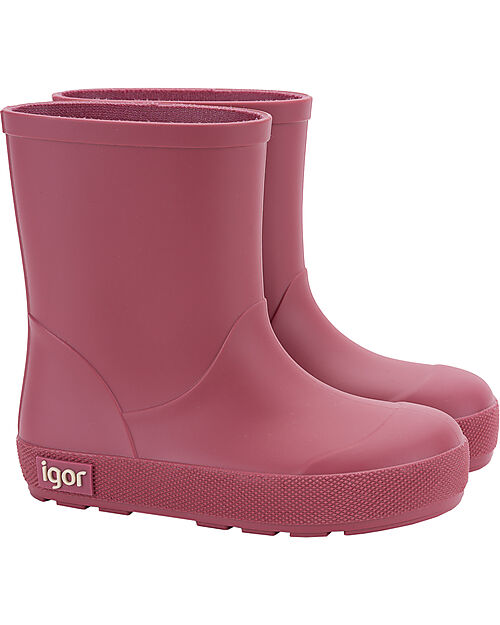 Igor Stivali da Pioggia Yogi - Lampone - Flessibili e Morbidi Stivali Pioggia