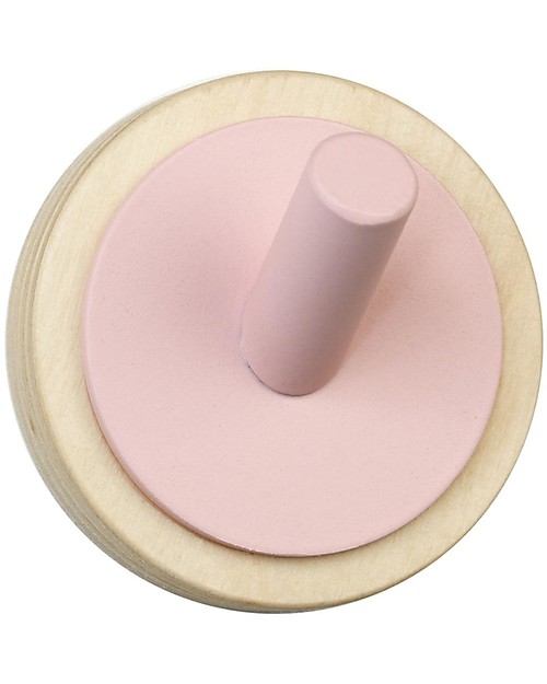 In2Wood Appendiabiti da Parete in Legno - Rosa - Design Unico e Stile Inimitabile Appendiabiti
