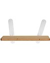 In2Wood Mensola in Legno - Bianco - 36 x 18 x 1,5 cm - Utile e Originale! Mensole