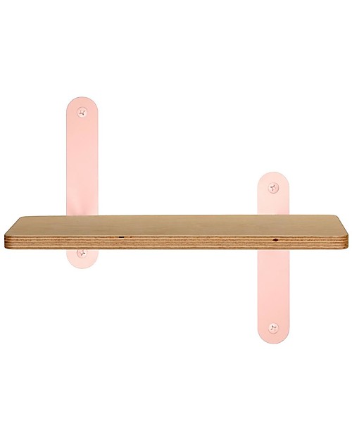 In2Wood Mensola in Legno - Rosa - 36 x 18 x 1,5 cm - Utile e Originale! Mensole