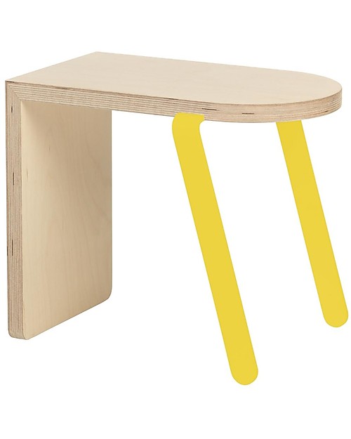 In2Wood Panca Bambini - Giallo - 45 x 26 cm Panche