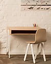 In2Wood Scrivania in Legno - Bianco - Ideale da 6 a 10 anni! Scrivanie