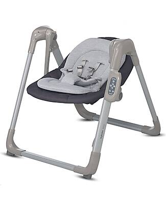 Inglesina Altalena Wave - Pepper - Perfetta per Rilassare e Incentivare lo Sviluppo Cognitivo Sdraiette_