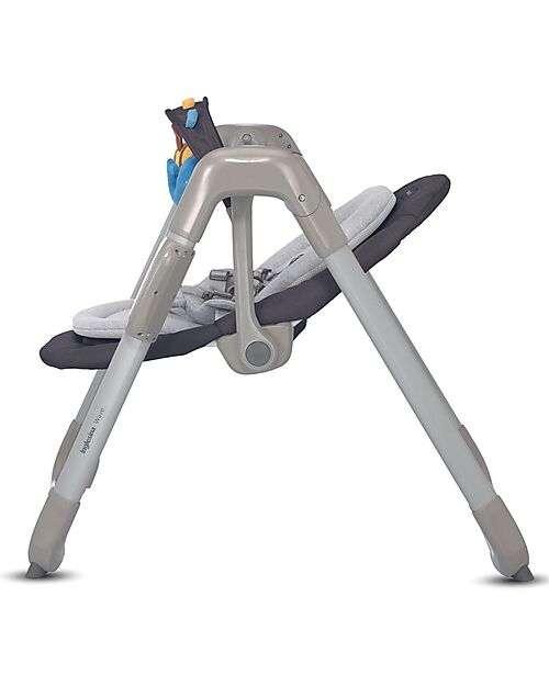 Inglesina Altalena Wave - Pepper - Perfetta per Rilassare e Incentivare lo Sviluppo Cognitivo Sdraiette_