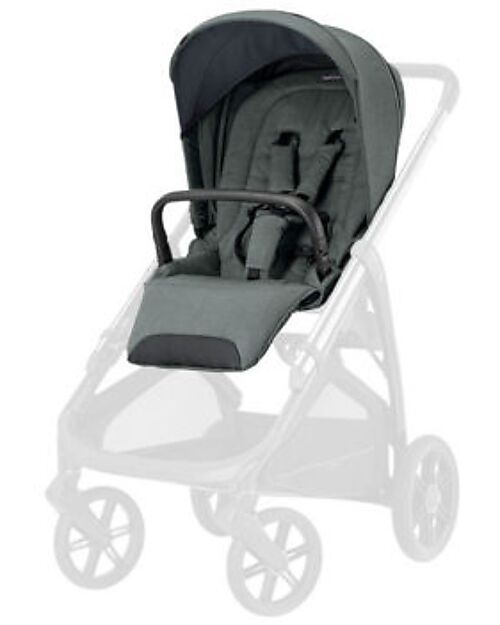 Inglesina Aptica System Duo - Emerald Green - Seduta Passeggino + Culla Standup Passeggini Classici