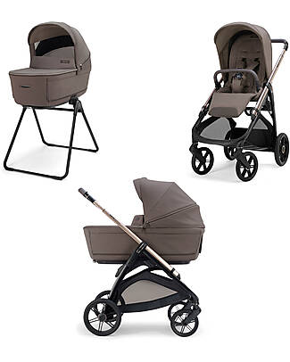 Inglesina Aptica System Duo Essence Mokka + Telaio Palladio Passeggini Trio e Duo