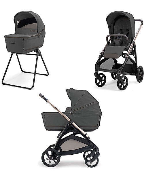Inglesina Aptica System Duo Marble Grey + Telaio Palladio Passeggini Trio e Duo