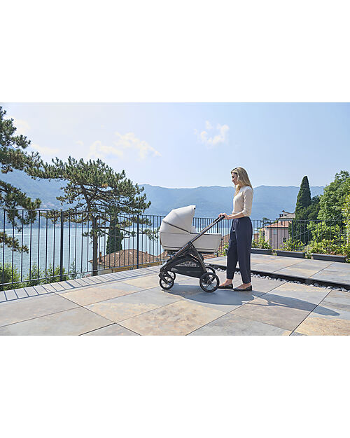 Inglesina Aptica System Duo - Opal Ivory - Passeggino + Culla Standup Passeggini Trio e Duo