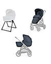 Inglesina Aptica System Duo - Resort Blue - Seduta All Season + Culla Open Up Passeggini Trio e Duo