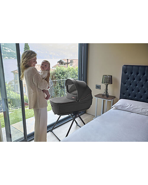 Inglesina Aptica System Duo - Velvet Grey - Passeggino + Culla Standup Passeggini Trio e Duo