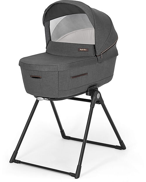 Inglesina Aptica System Duo - Velvet Grey - Seduta Passeggino + Culla Standup Passeggini Classici