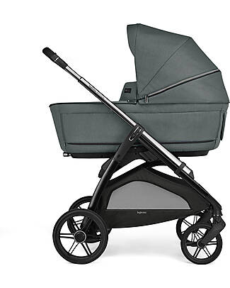 Inglesina Aptica System Quattro - Emerald Green - Passeggino + Culla Standup + Seggiolino Auto Darwin Passeggini Trio e Duo