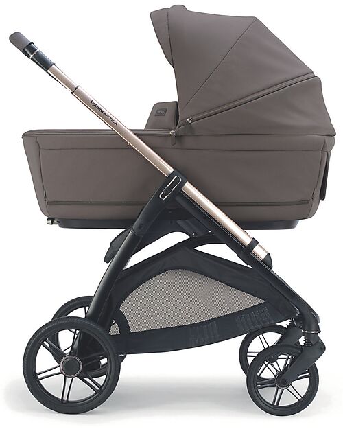 Inglesina Aptica System Quattro - Essence Mokka - Seduta All Season + Culla Open Up + Standup + Seggiolino Auto Darwin Passeggini Classici