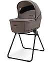Inglesina Aptica System Quattro - Essence Mokka - Seduta All Season + Culla Open Up + Standup + Seggiolino Auto Darwin Passeggini Classici