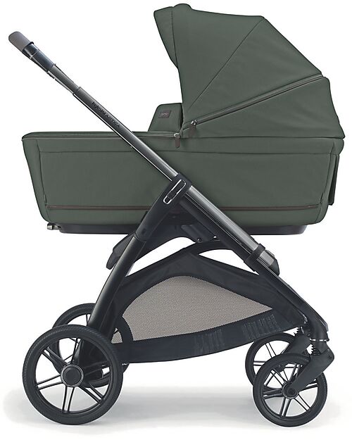 Inglesina Aptica System Quattro - Ivy Green - Seduta All Season + Culla Open Up + Standup + Seggiolino Auto Darwin Passeggini Classici