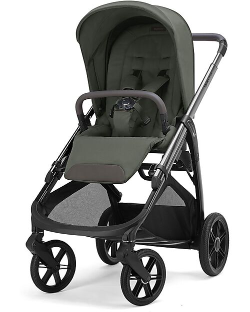 Inglesina Aptica System Quattro - Ivy Green - Seduta All Season + Culla Open Up + Standup + Seggiolino Auto Darwin Passeggini Classici