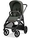 Inglesina Aptica System Quattro - Ivy Green - Seduta All Season + Culla Open Up + Standup + Seggiolino Auto Darwin Passeggini Classici