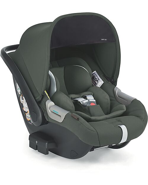 Inglesina Aptica System Quattro - Ivy Green - Seduta All Season + Culla Open Up + Standup + Seggiolino Auto Darwin Passeggini Classici