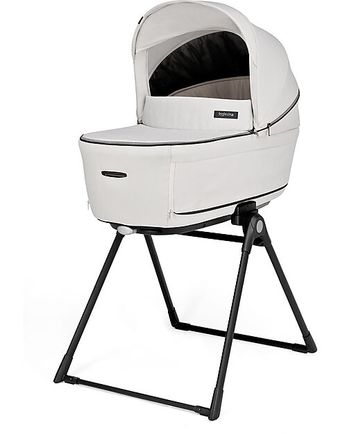 Inglesina Aptica System Quattro - Opal Ivory - Passeggino + Culla Standup + Seggiolino Auto Darwin Passeggini Trio e Duo