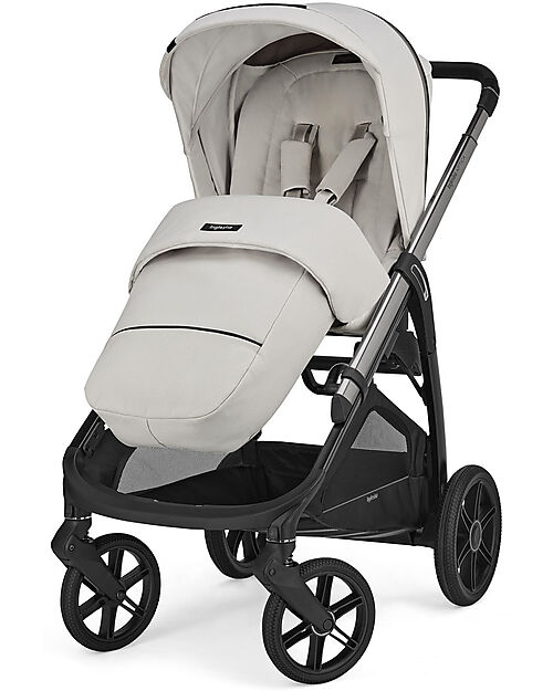 Inglesina Aptica System Quattro - Opal Ivory - Seduta All Season + Culla Open Up + Standup + Seggiolino Auto Darwin Recline Passeggini Trio e Duo